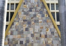 wall with stone texture