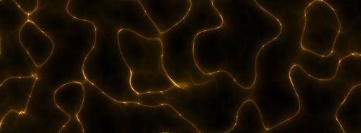 black background with yellow electrical lines
