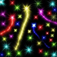 Fireworks Star Light Lights