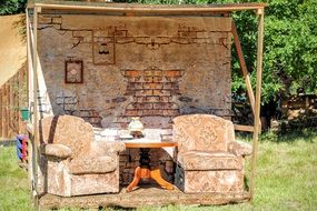 Living Room 70Th Chair Outdoor