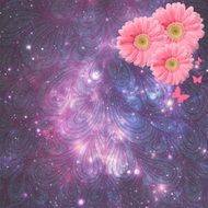 Background Flower Space