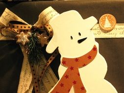 decorative snow man