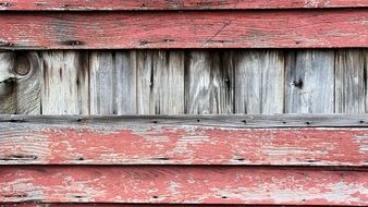 weathered wooden planks