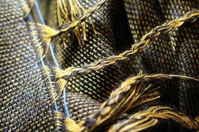 Fabric Weave Fransen Pattern