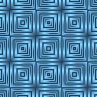 geometric blue pattern with silky reflection