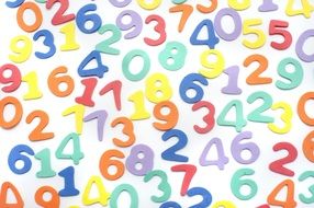 Background Numbers Mathematics