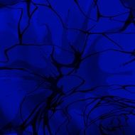 dark blue background with black lines