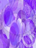 purple ovals pattern