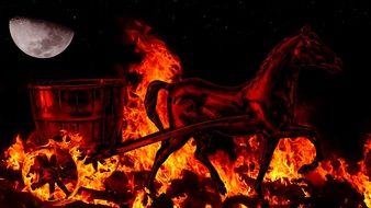 Fire Horse Embers Mystical