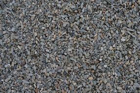 background in the form of small pebbles