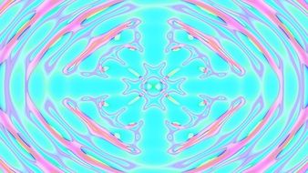 Psychedelic Flyers Turquoise