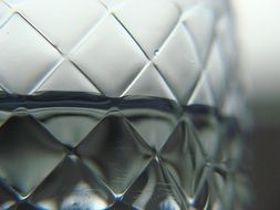 glass design in the form of squares as background