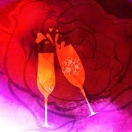 Champagne Love Romance