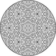 Mandala Pattern Colour Design