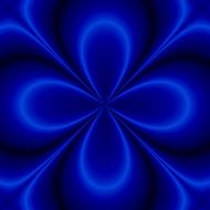 neon blue 3d pattern