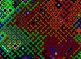 Psychedelic Abstract Swirl