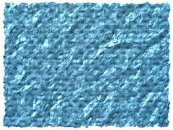 blue background with geometric design
