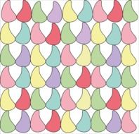 background with childish pattern