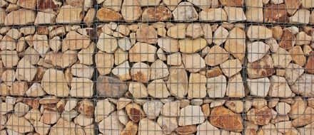 Wall Stones Grid Steingitterbox