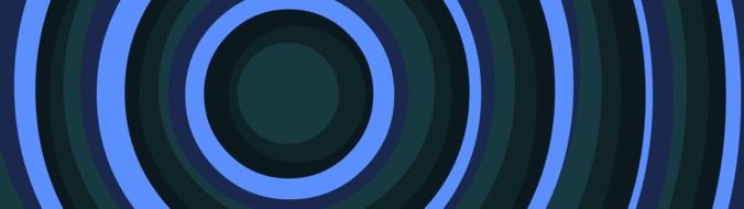 dark circular stripes