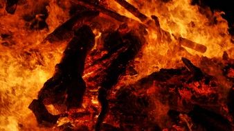 Easter Fire Background Fire