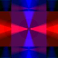 abstract blue red geometric background