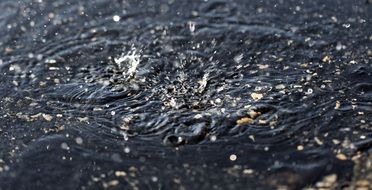 background with water explosion