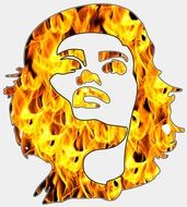 Woman Head Shot Silhouette Face