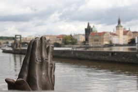 Praha Prague Prayer Background