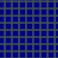 blue background with checkered pattern