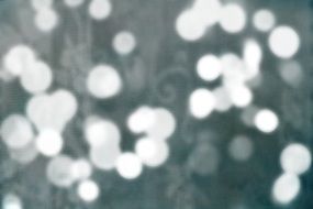 grey background with bokeh effect
