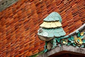 Roof Sculpture Mosaic Tiles