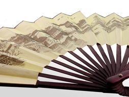 handmade paper chinese fan