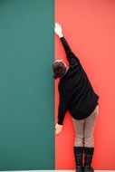 Background Wallpaper Red Green