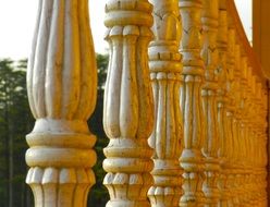 Railings Wood Abstract