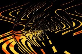 black background with yellow divorces