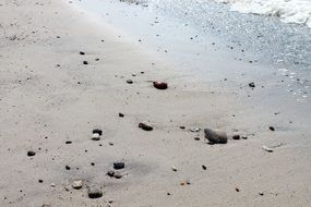 Beach Sand Summer Stone Sea