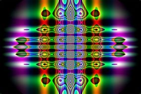neon digital art