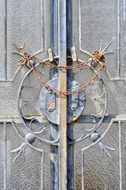 artistic metal gate