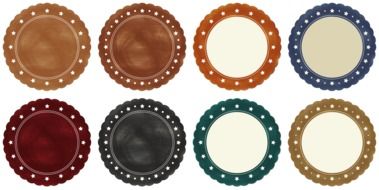 buttons of different colors