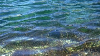 Background Blue Water Leutasch