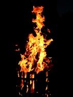 wallpaper with fire basket