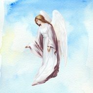 Background Page Angel Wings