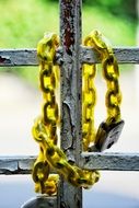 Iron Rust Texture Paint Chain