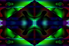 graphic neon design