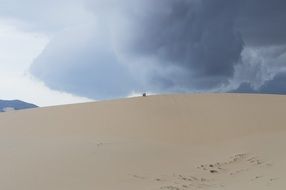 Desert Storm Ppt Backgrounds
