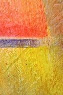 yellow red abstract drawing