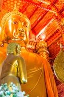 buddha statue in buddhist temple