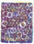 Background Circles Purple