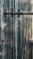 background with old door structure